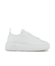 ARMANI EXCHANGE SUPER ACTION Sneakers in pelle OP WHITE - Scarpe Donna - 2