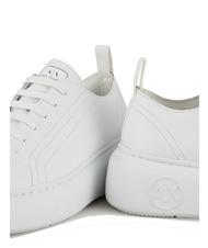 ARMANI EXCHANGE SUPER ACTION Sneakers in pelle OP WHITE - Scarpe Donna - 3