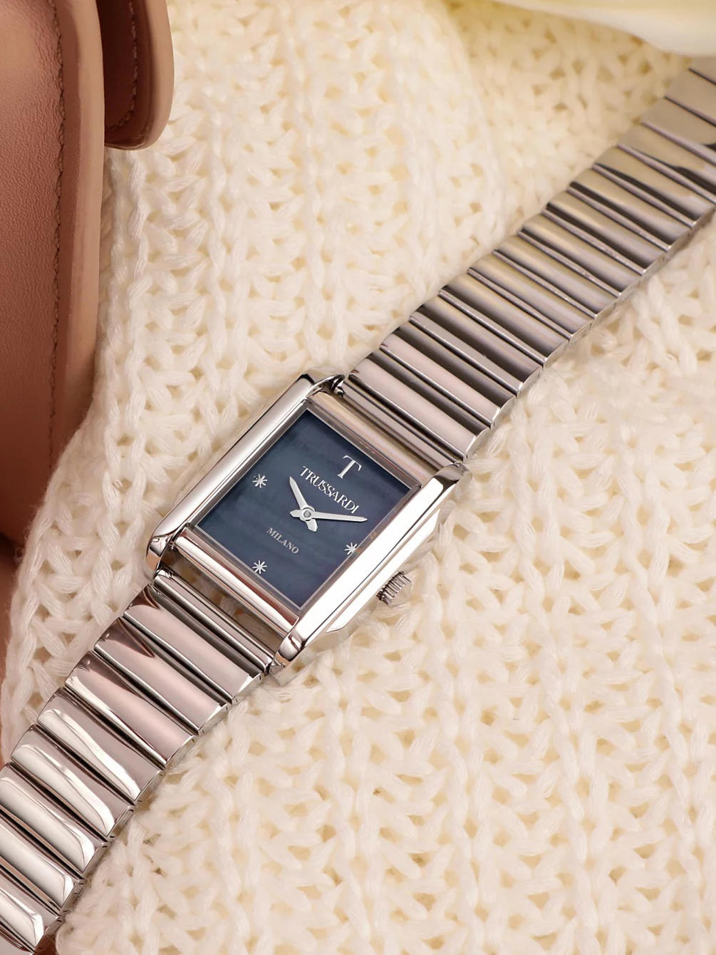 Trussardi T-Geometric Orologio In Acciaio Silver - Acquista A Prezzi Outlet!