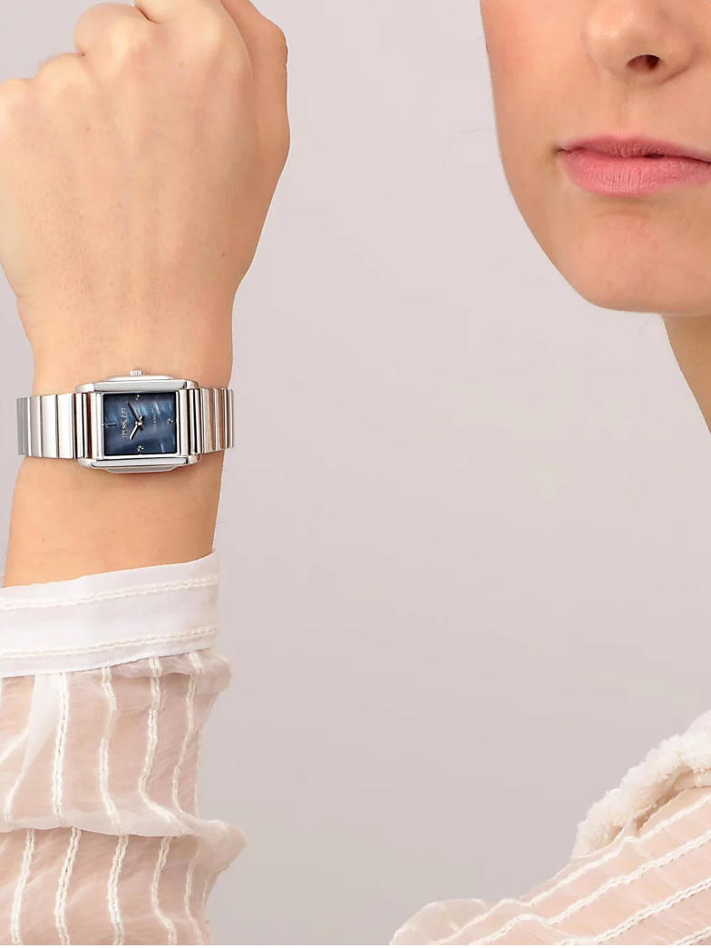 Trussardi T-Geometric Orologio In Acciaio Silver - Acquista A Prezzi Outlet!
