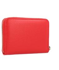 COCCINELLE  METALLIC SOFT Portafoglio Mini in pelle POLISH RED - Portafogli Donna - 3