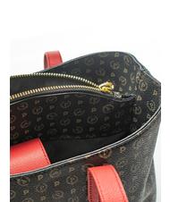 POLLINI  HERITAGE CLASSIC Borsa a spalla nero lacca - Borse Donna - 5