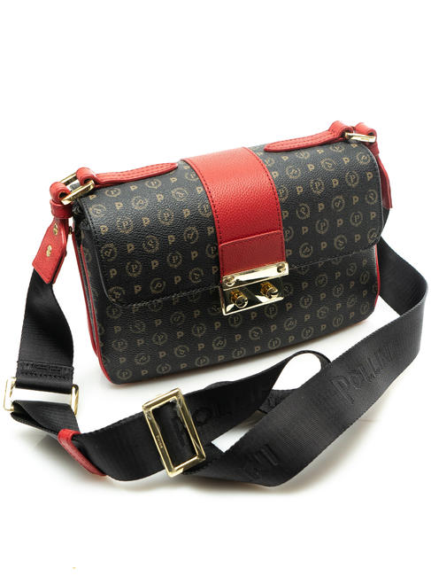  HERITAGE CLASSIC Borsetta a tracolla nero lacca - Borse Donna