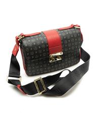 POLLINI  HERITAGE CLASSIC Borsetta a tracolla nero lacca - Borse Donna - 2