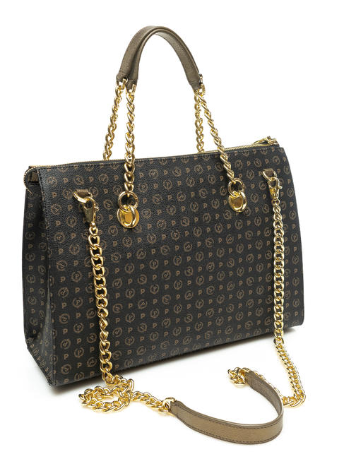 HERITAGE CLASSIC Borsa a mano con tracolla nero bronzo - Borse Donna