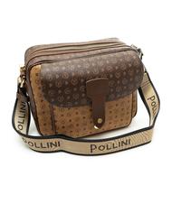 POLLINI  HERITAGE Small Bag a tracolla marrone/crema - Borse Donna - 2
