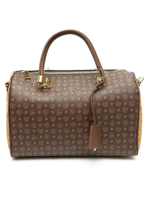  HERITAGE Bauletto a mano, con tracolla marrone/crema - Borse Donna