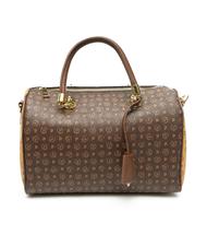 POLLINI  HERITAGE Bauletto a mano, con tracolla marrone/crema - Borse Donna - 3
