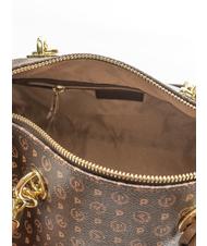 POLLINI  HERITAGE Bauletto a mano, con tracolla marrone/crema - Borse Donna - 5