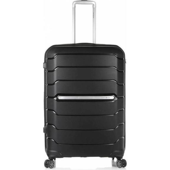 FLUX Trolley misura extra large, espandibile NERO - Trolley Rigidi