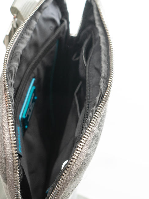 Borsello AKI out, porta iPAd grigio2 - Tracolle Uomo