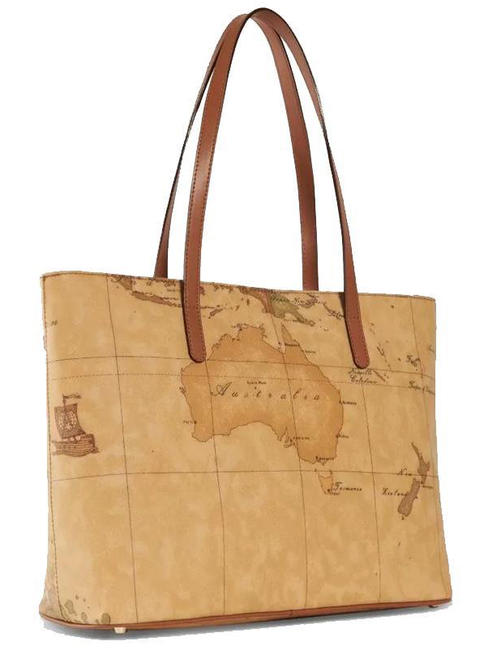 GEO CLASSIC  Shopping Bag a spalla NATURALE - Borse Donna