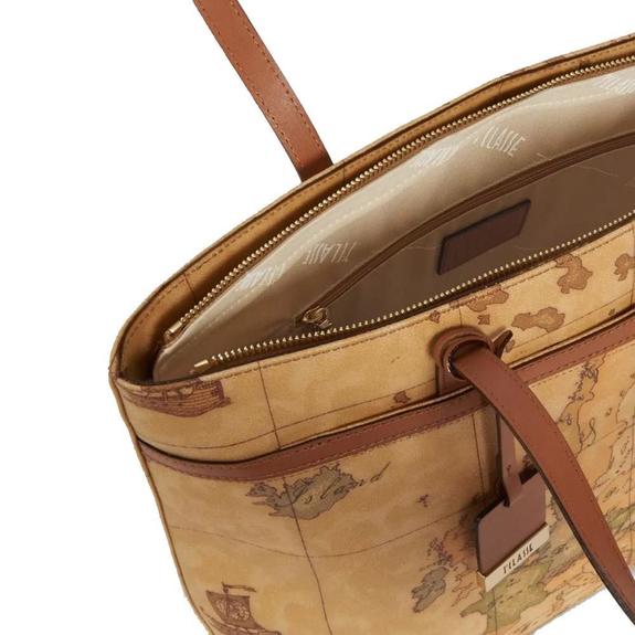 GEO CLASSIC  Shopping Bag a spalla NATURALE - Borse Donna