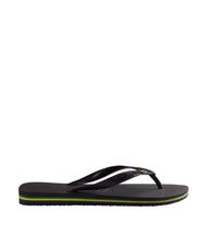 HAVAIANAS  BRASIL LOGO Infradito NERO - Scarpe Unisex - 3