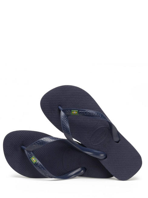  BRASIL LOGO Infradito navyblu - Scarpe Unisex
