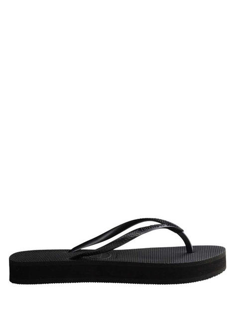 SLIM FLATFORM Infradito NERO - Scarpe Donna