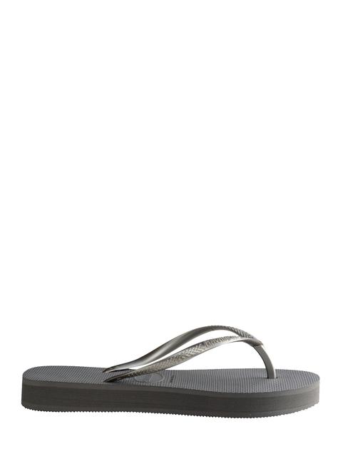SLIM FLATFORM Infradito steel/grey - Scarpe Donna