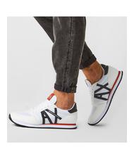 ARMANI EXCHANGE RIO Sneakers basse MULTICOLOR / OP.WHITE+BLACK - Scarpe Uomo - 7