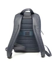 PIQUADRO HAKONE Zaino in pelle blu - Zaini da lavoro porta PC - 3