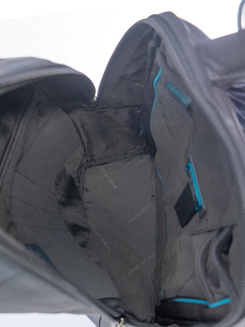 HAKONE Zaino in pelle blu - Zaini da lavoro porta PC
