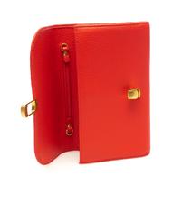 COCCINELLE zaniah portafoglio pelle vitello ZANIAH Clutch bag with shoulder strap POLISH RED - Portafogli Donna - 3