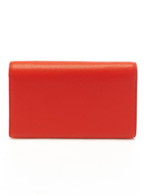 zaniah portafoglio pelle vitello ZANIAH Clutch bag with shoulder strap POLISH RED - Portafogli Donna