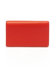 COCCINELLE zaniah portafoglio pelle vitello ZANIAH Clutch bag with shoulder strap POLISH RED - Portafogli Donna - 4