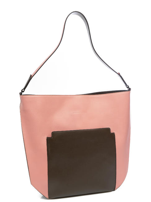 CAMPIONARIO - Ananke Sacca a spalla, in pelle ROSA - Borse Donna