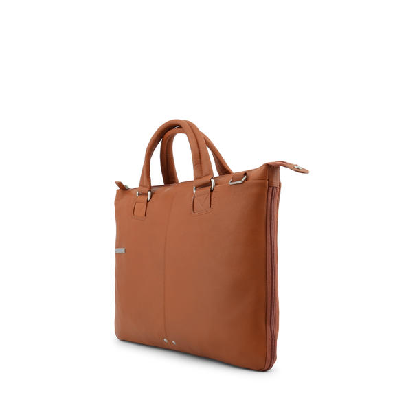 CAMPIONARIO X2, porta PC 13" CUOIO - Cartelle Lavoro