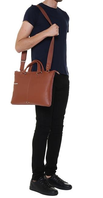 CAMPIONARIO X2, porta PC 13" CUOIO - Cartelle Lavoro