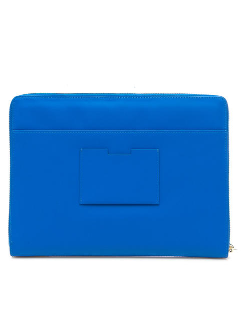 CAMPIONARIO - RAND  Busta in pelle con polsierina blu - Porta tablet & Organizer