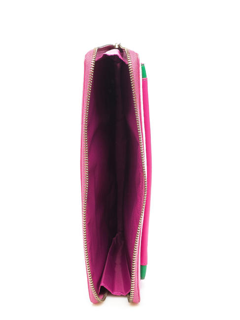 CAMPIONARIO - RAND  Busta in pelle con polsierina FUXIA - Porta tablet & Organizer