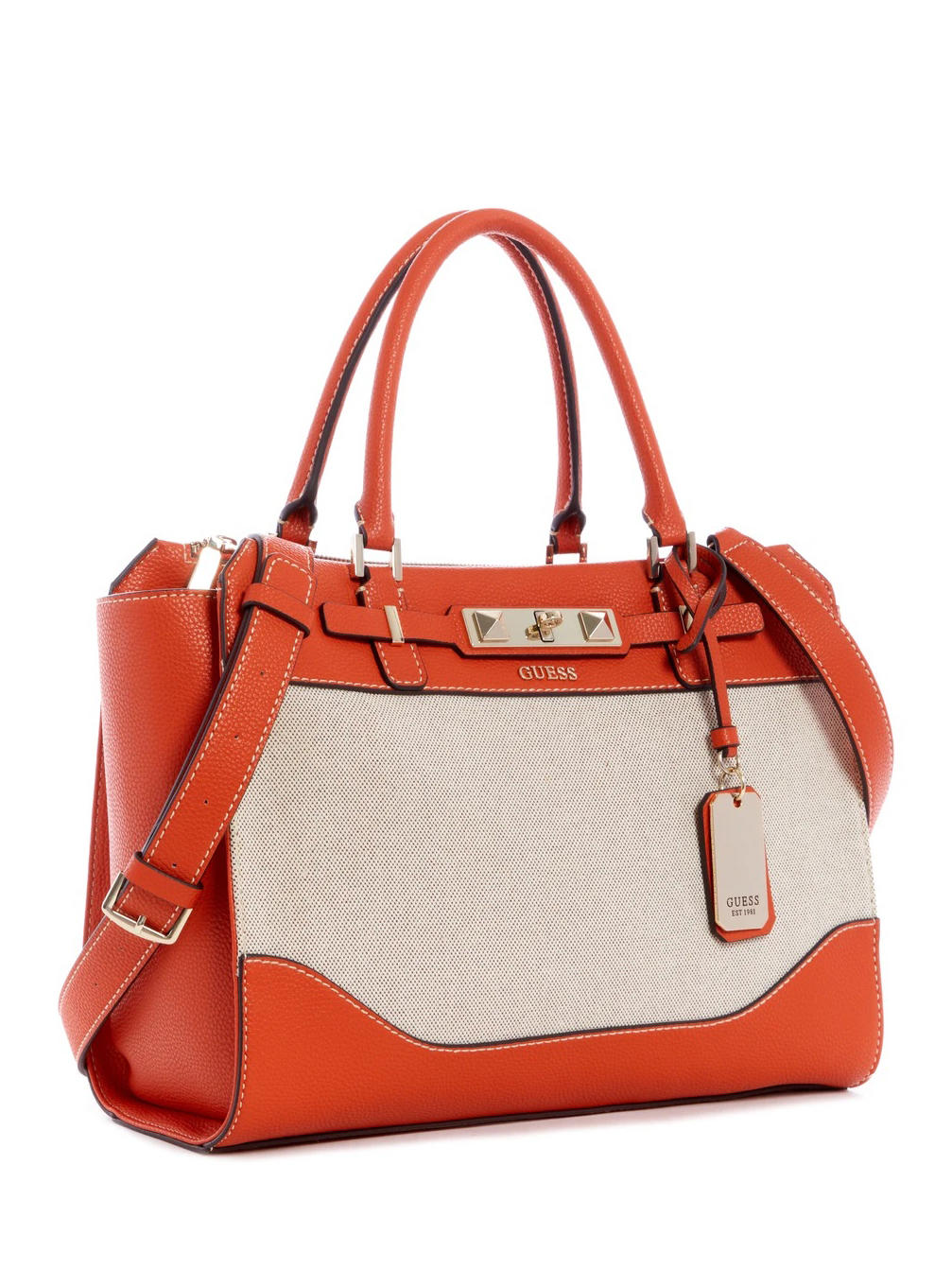 GUESS - Borsa a tracolla Uptown chic mini arancione - A Tracolla |B |  Bowdoo.com