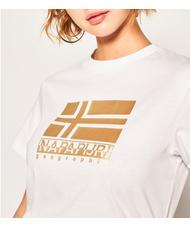 NAPAPIJRI Napapijri SHYAMOLI T-shirt da donna BRIGHT WHITE 002 - T-shirt e Top Donna - 3