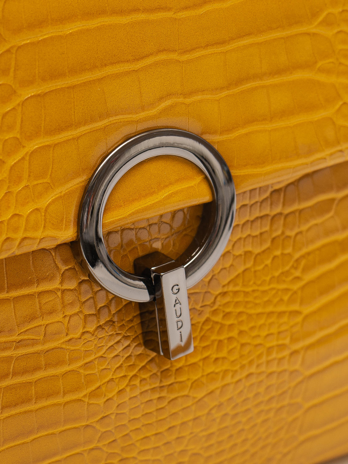 Gaudì Precious Borsa A Mano, Con Tracolla, Stampa Cocco Mustard - Acquista  A Prezzi Outlet!