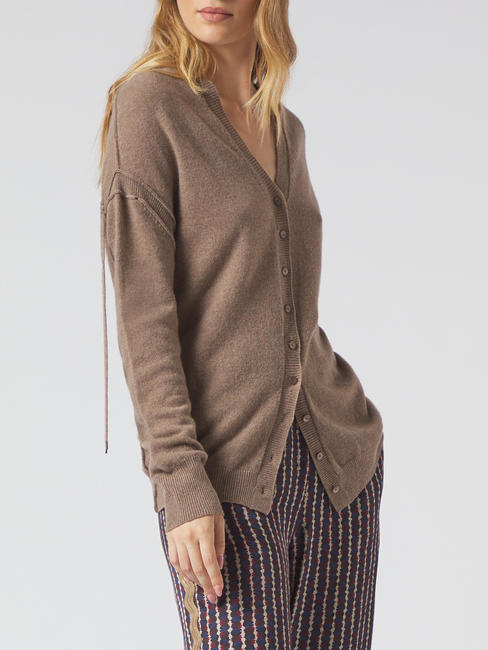  Cardigan in misto lana Noce - Maglie Donna