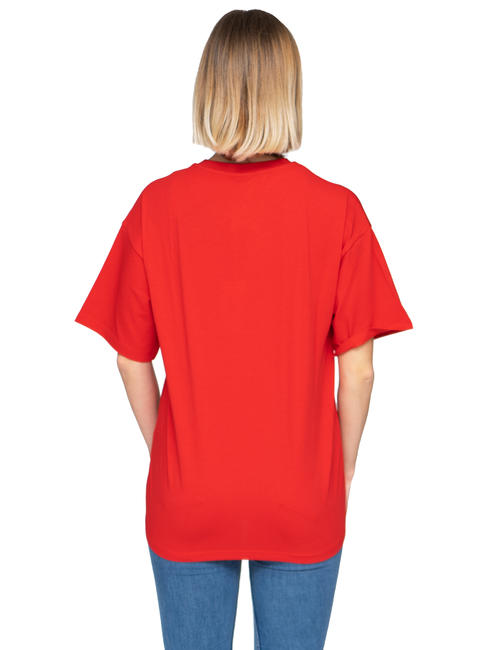  T-shirt con stampa ROSSO - T-shirt e Top Donna