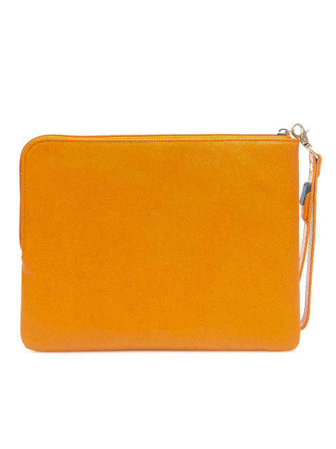 CAMPIONARIO - CRAYON  Busta in pelle con polsierina ARANCIO - Porta tablet & Organizer