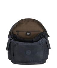 KIPLING CITY PACK S Zainetto  Satin Camo Blue - Zaini Scuola & Tempo Libero - 4