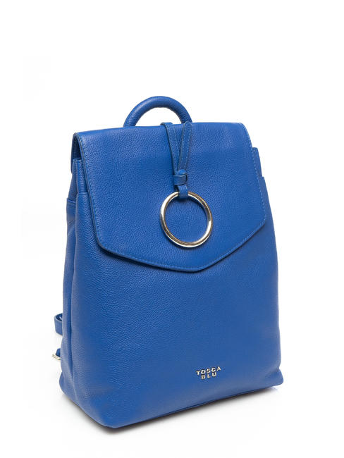  BIANCOSPINO Zainetto in pelle blu elettrico - Borse Donna