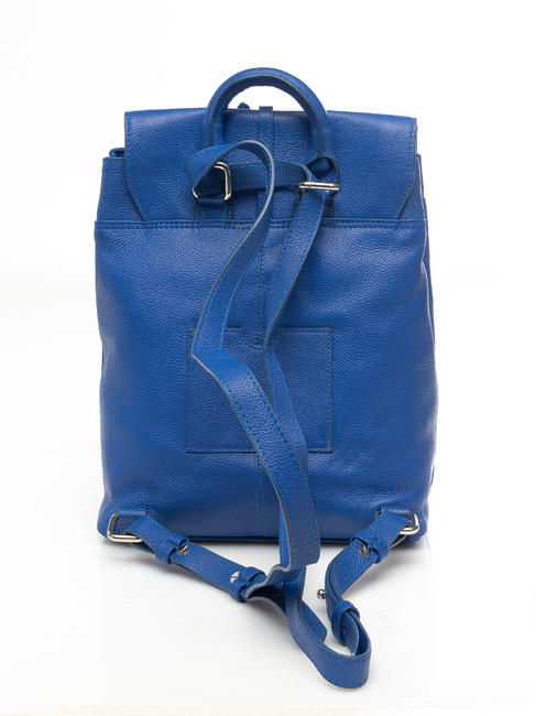 BIANCOSPINO Zainetto in pelle blu elettrico - Borse Donna