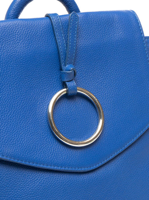  BIANCOSPINO Zainetto in pelle blu elettrico - Borse Donna