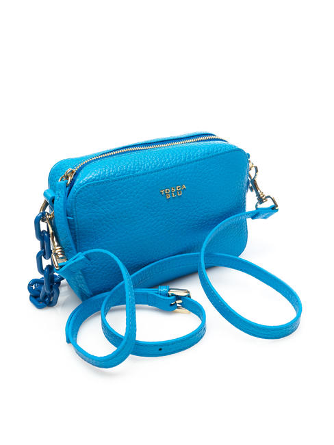  NINFEA Mini Bag a tracolla, in pelle blu elettrico - Borse Donna