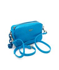 TOSCA BLU  NINFEA Mini Bag a tracolla, in pelle blu elettrico - Borse Donna - 2