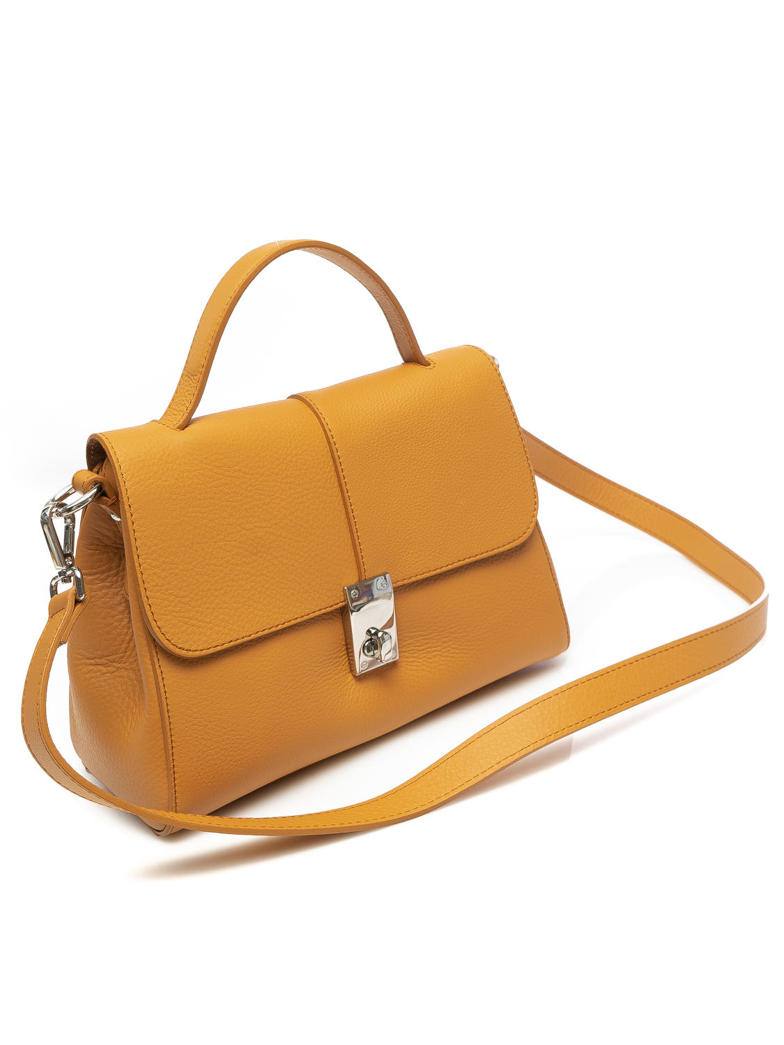 Borsa Camomilla Milano - Bauletto Con Tracolla, Similpelle, 22x9x16 Cm, Made In China - Foto 8