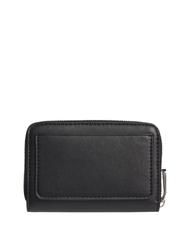 CALVIN KLEIN  Portafoglio con zip around stampa logo NERO - Portafogli Donna - 2
