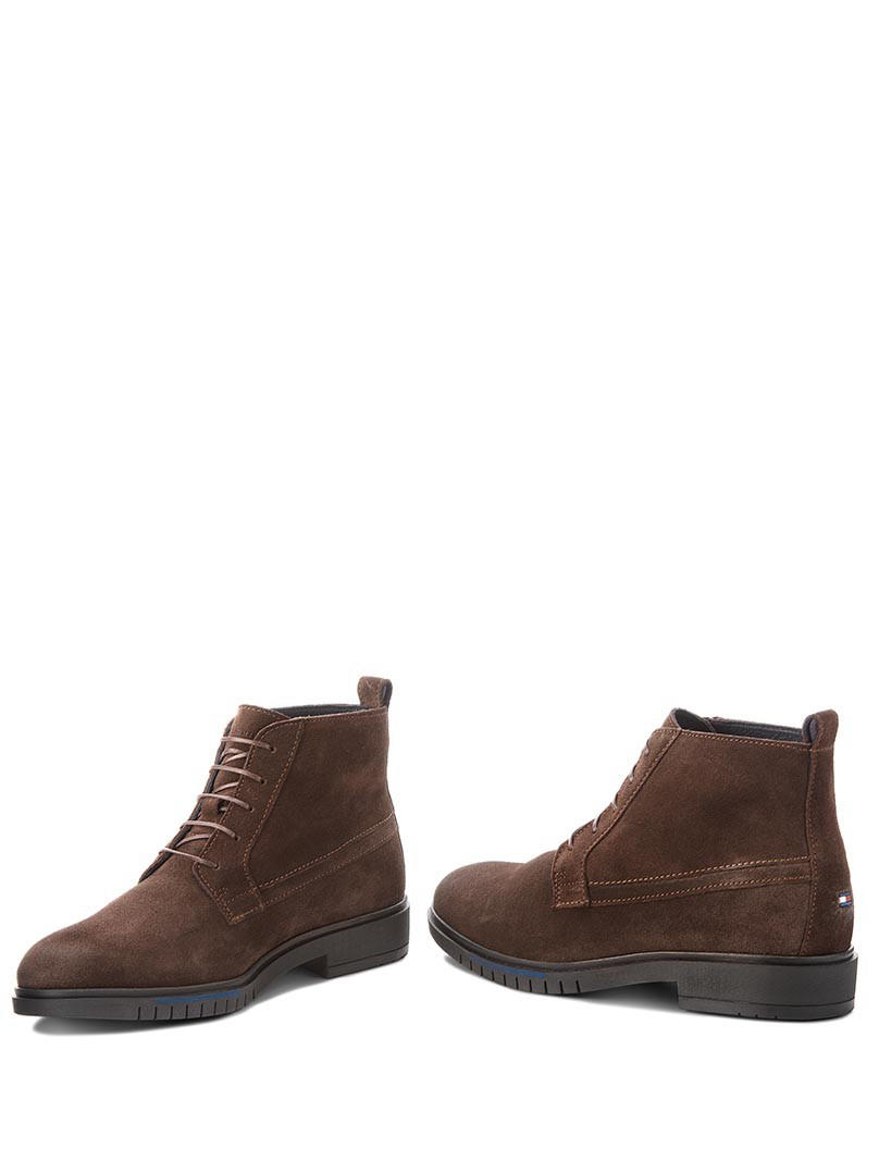 Stivaletti uomo boot neri Tommy Hilfiger - Prodottidiclasse.it