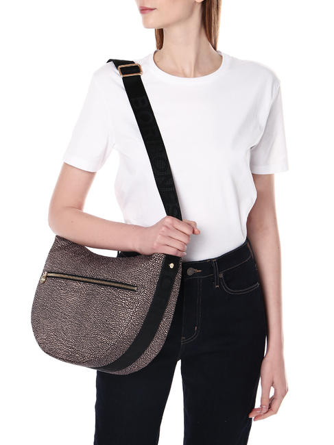 LUNA BAG MIDDLE ECO LINE Sacca a tracolla OP/NATURALE/NERO - Borse Donna