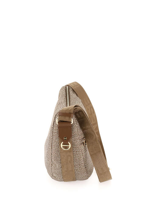 LUNA BAG MIDDLE ECO LINE Sacca a tracolla beige brown - Borse Donna