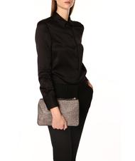 BORBONESE TRACOLLA SMALL ECO LINE Borsa a tracolla OP/NATURALE/NERO - Borse Donna - 5